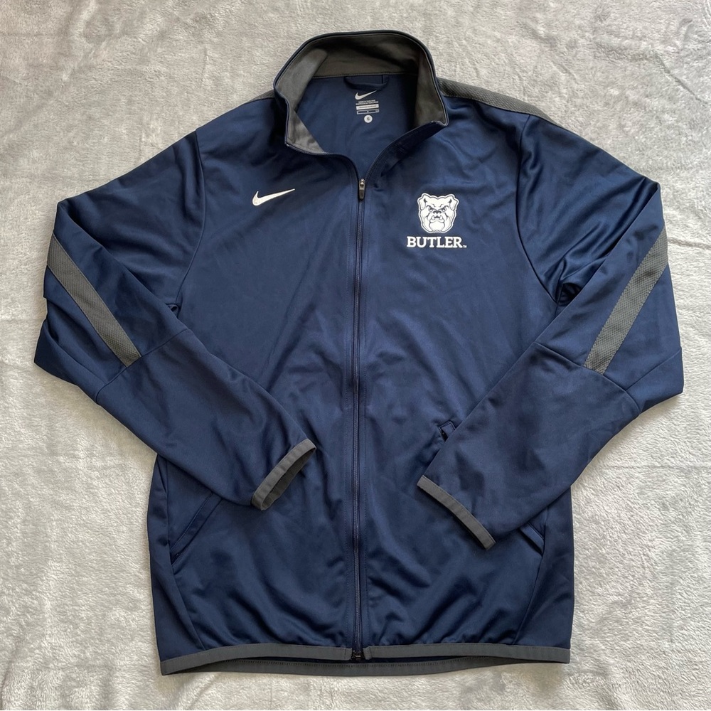 Butler University Bulldogs Jacket Small Men’s Nike Epic Training Full Zip Blue‎